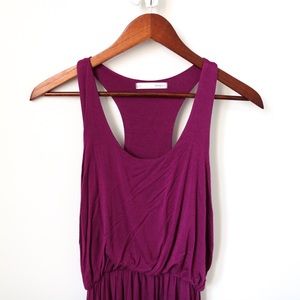 Ooyoo Purple High Low Dress